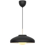 DFTP by Nordlux Latif Lampa Wisząca Metal i Szkło Czarny | 400mm - Nadaje Się Do E14