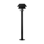 Eglo Lampa na postumencie Chiappera Stal Czarny | 330mm - IP54 - Nadaje Się Do 1x E27